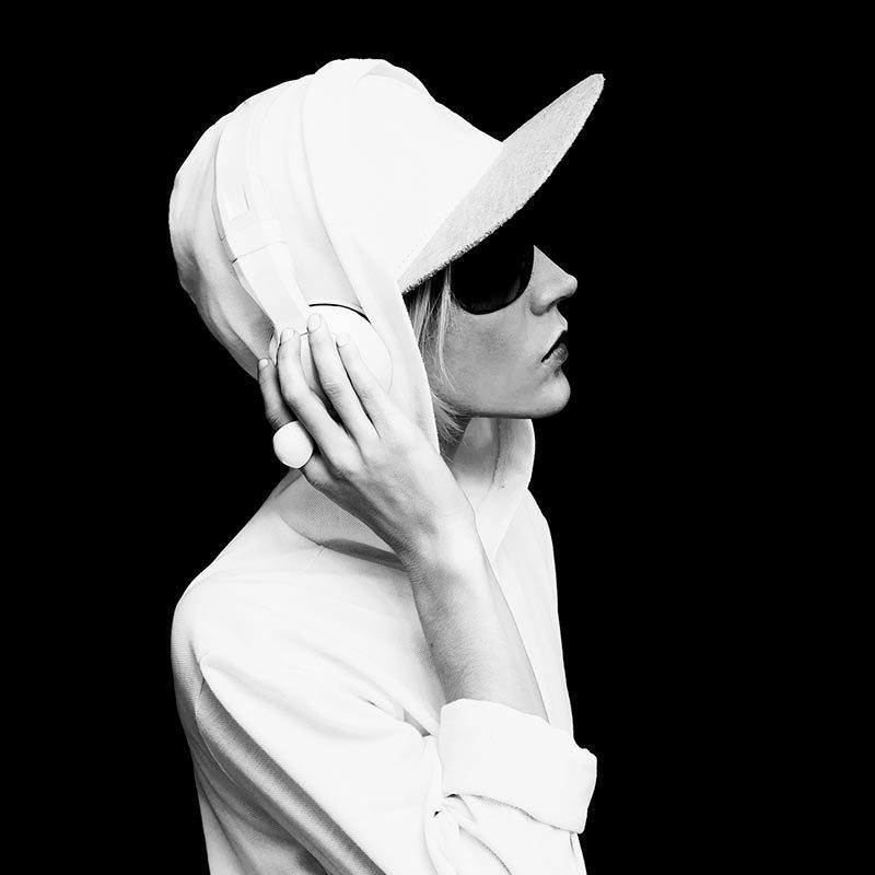 a person wearing a hat